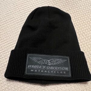 Harley-Davidson Black Knit Hat